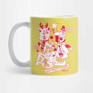 Catfriend Chrismas Lovers Mug